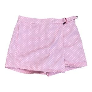 Tommy Hilfiger pink polka dot skort